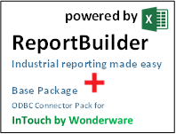 ReportBuilder + Connector for InTouch ODBC - Industrial Reporting