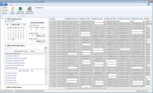 LGH File Inspector - Screen Shot